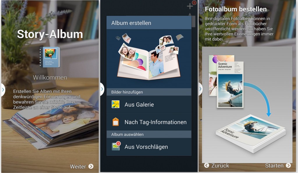 Story Album - Fotobuch - SAM Galaxy Note 3 - SmartTechNews