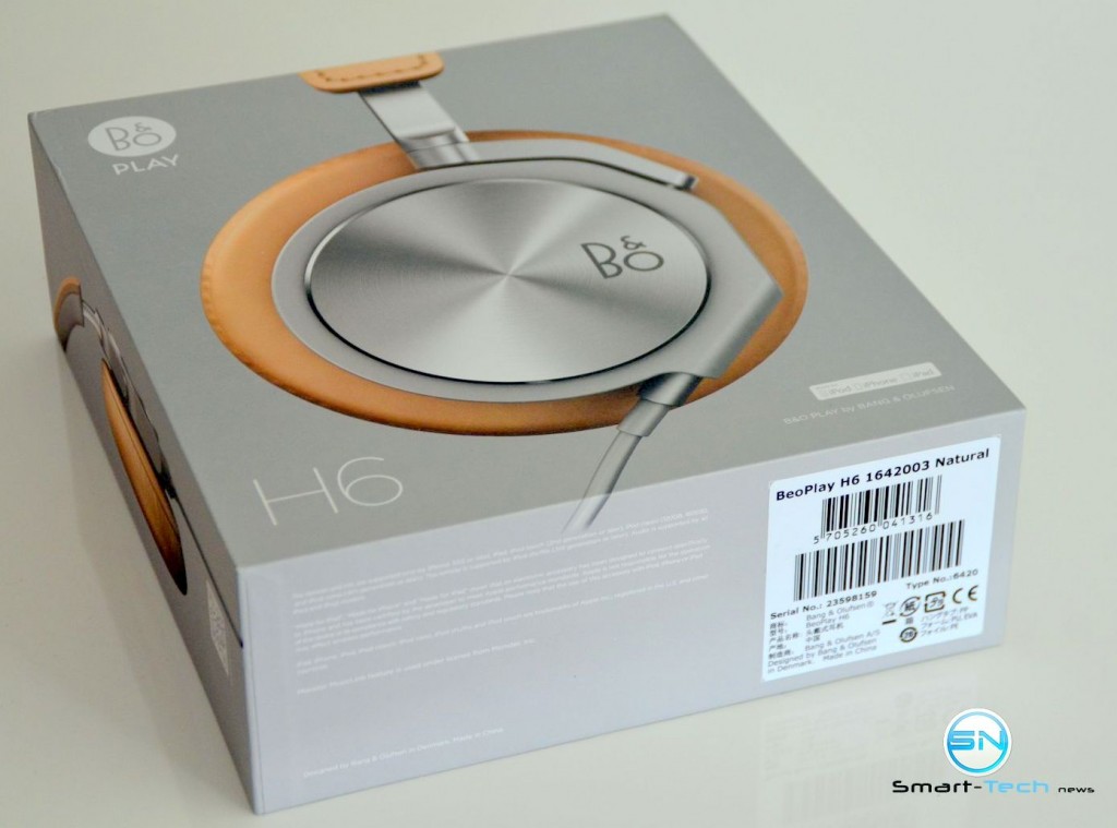 Verpackung - B&O Beoplay H6 - SmartTechNews
