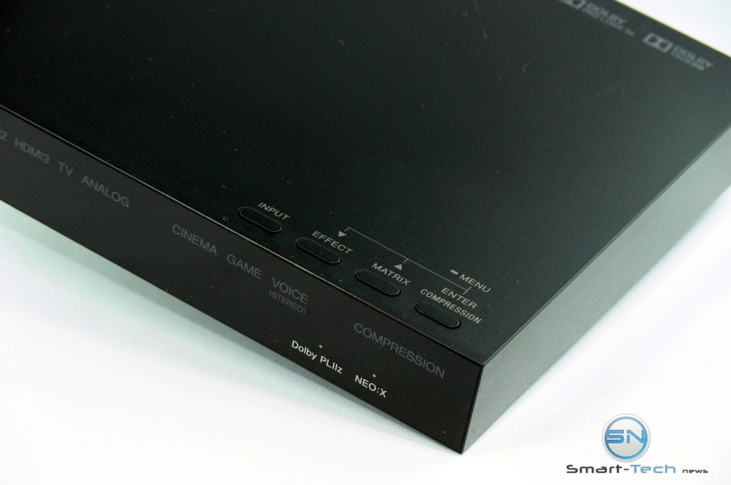 Einstellungsbuttons an der Box - Sony MDR-HW700DS - SmartTechNews