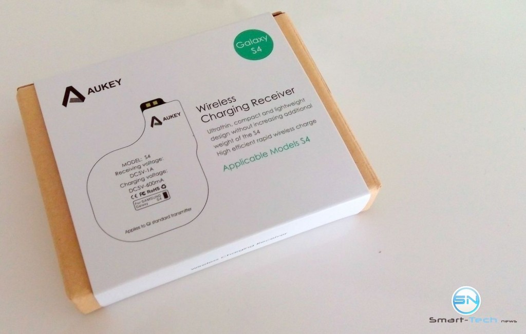 Verpackung Aukey Receiver Pad - SmartTechNews