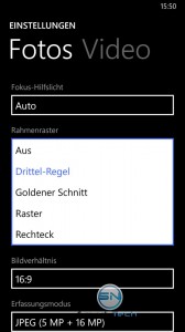 Kameraeinstellungen - Nokia Lumia 930 - SmartTechNews