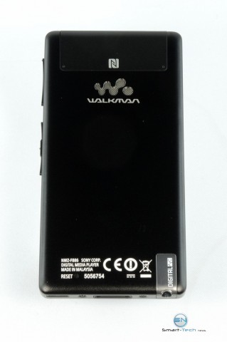 Sony Walkman NWZ F886 - Rückseite