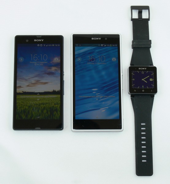 Sony Smartwatch 2 – Xperia Z1 – Xperia Z