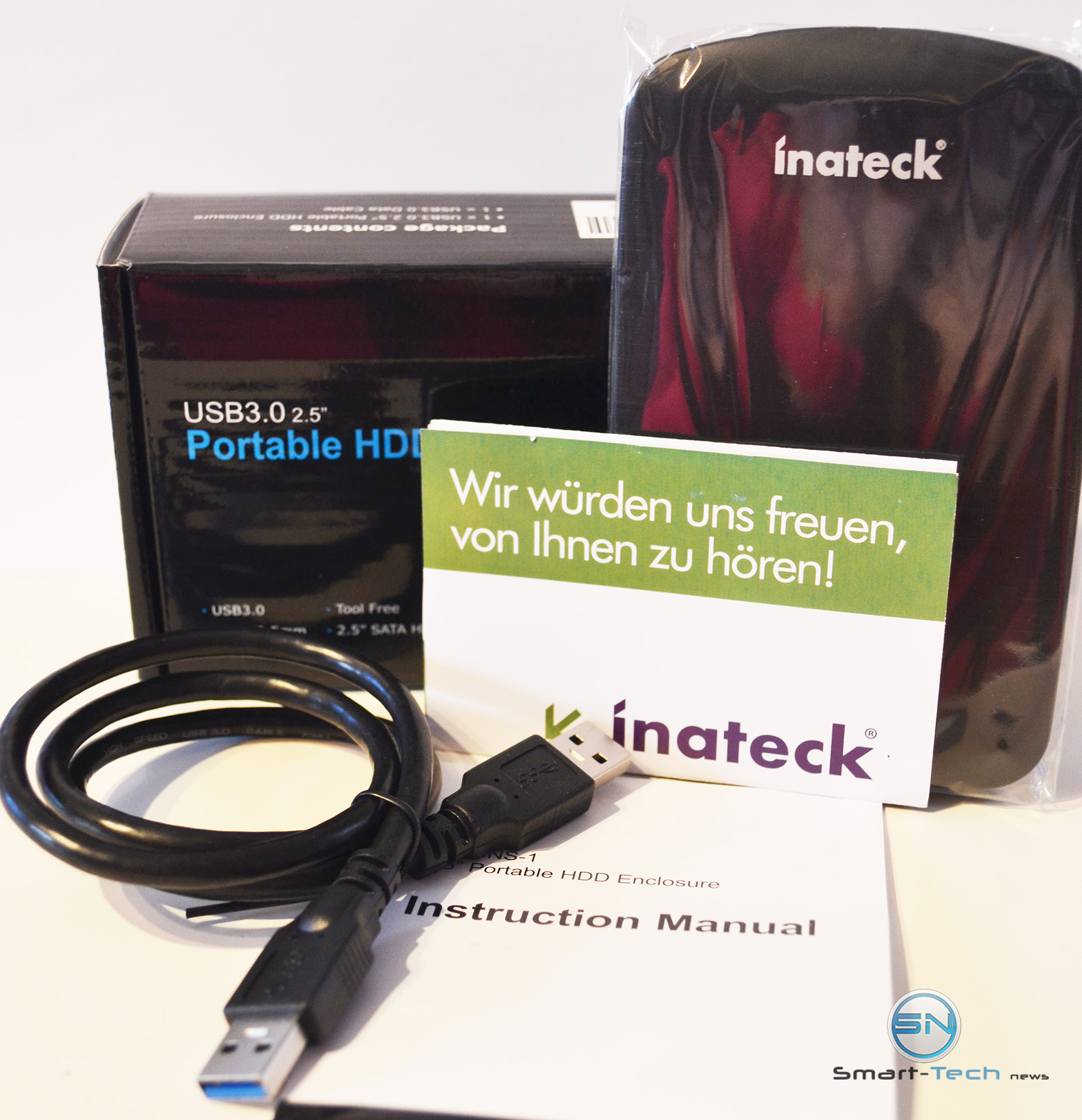 inateck Enclosure – Portable HDD