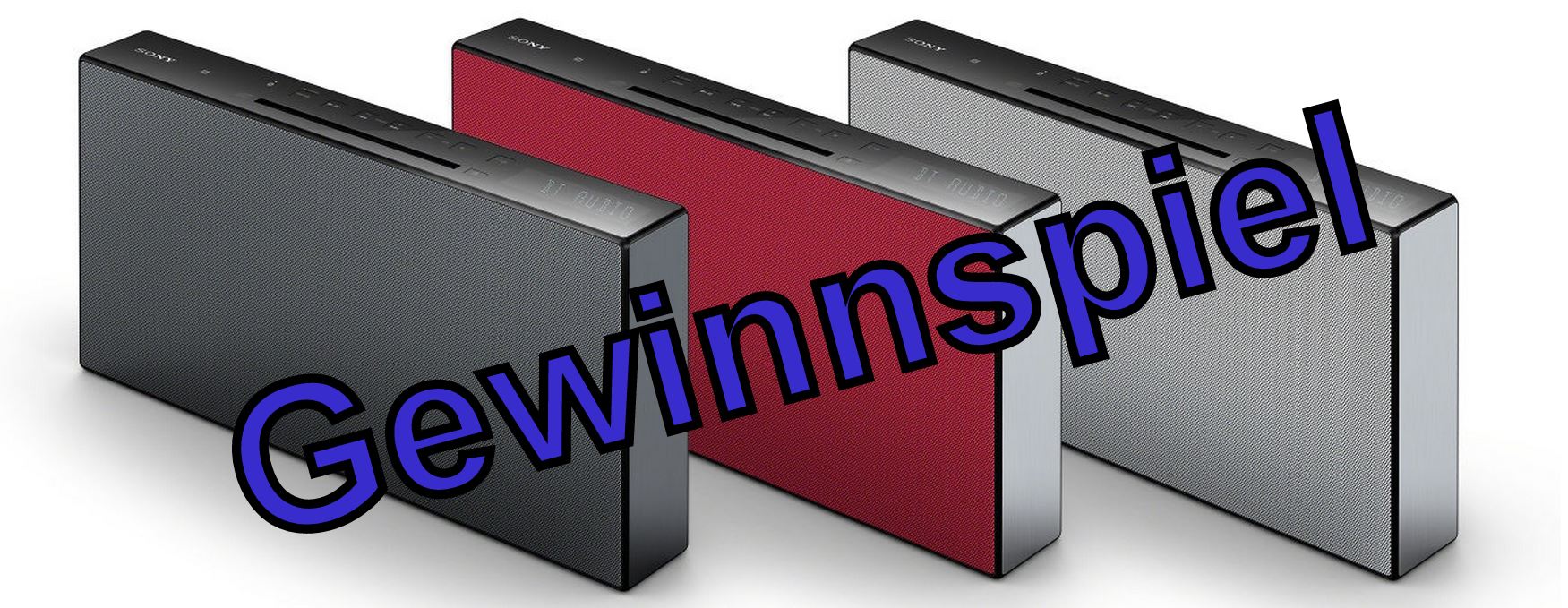 Gewinnspiel - Sony CMT-X3CD Soundbox - SmartTechNews