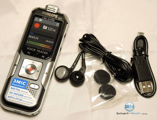 Unboxing - Philips DVT 6000 Voice Tracer - SmartTechNews