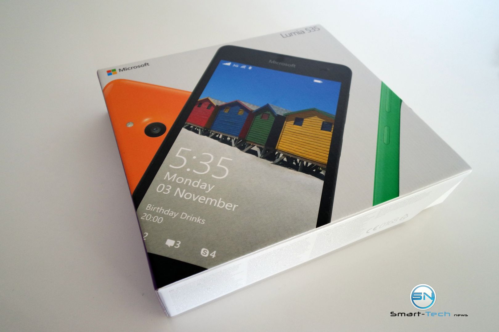 Unboxing des Microsoft Lumia 535