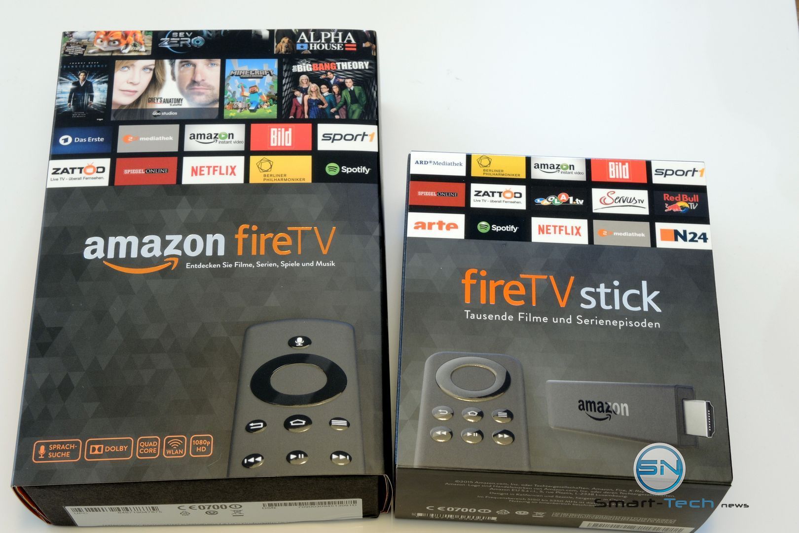 Amazon FireTV 4K Box vs FireTV Stick das Review