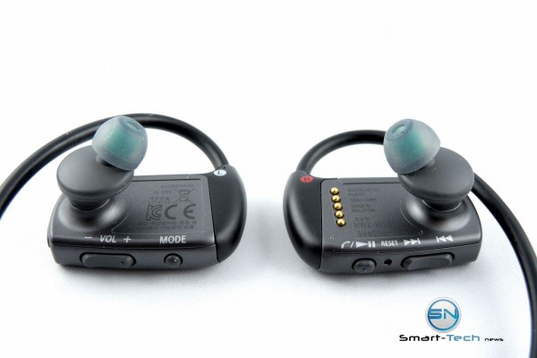 Funktionstasten am Sony Walkman NWZ WS613 Funktionstasten am Sony Walkman NWZ WS613
