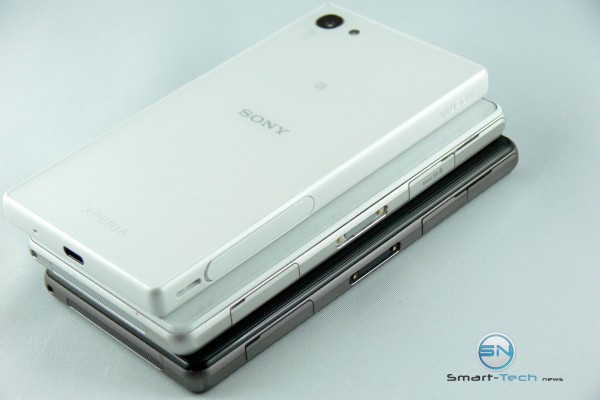 Anschlüsse der 3 Compacten - Sony Xperia Z5 - SmartTechNews