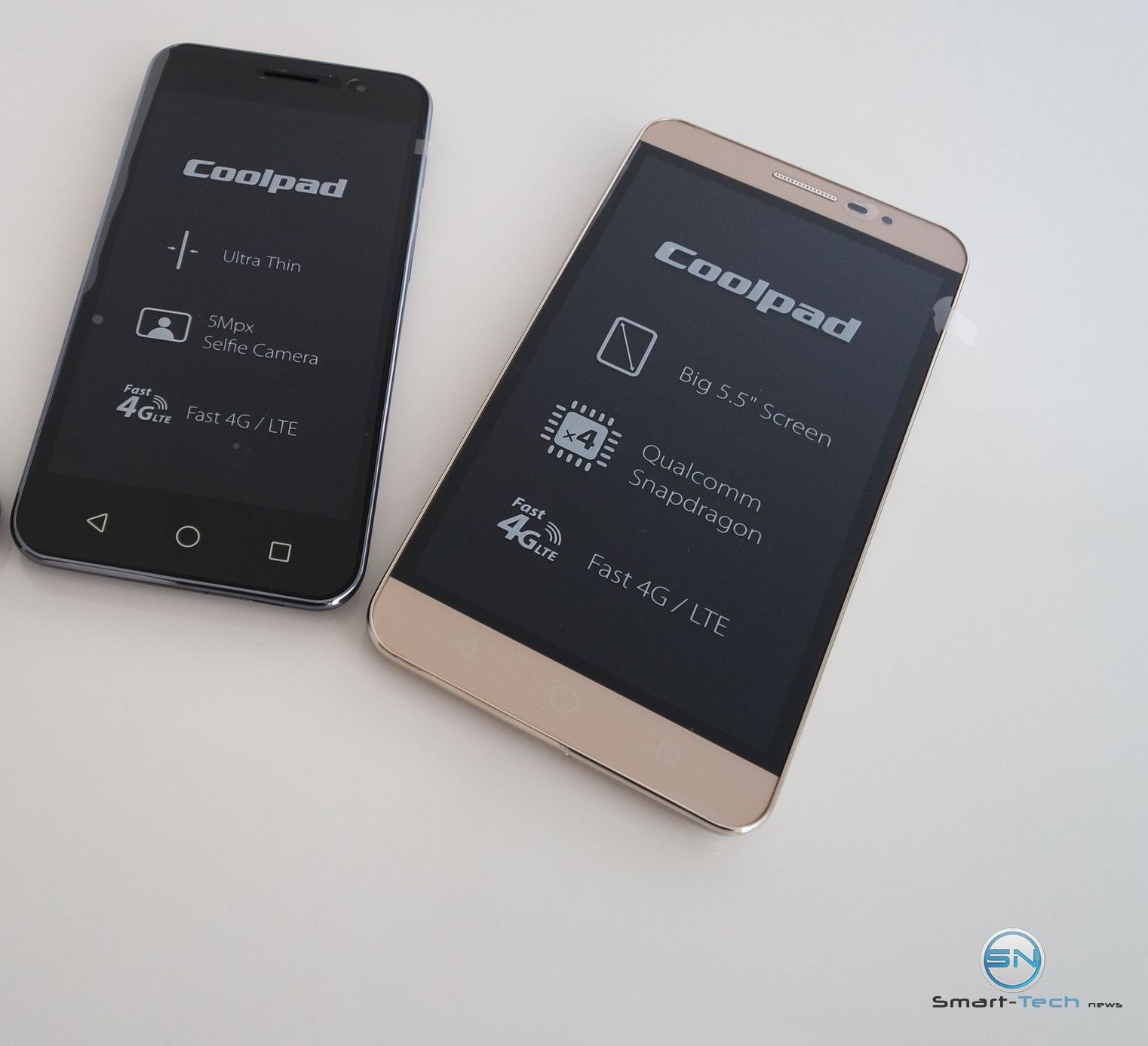 Coolpad Porto und Modena im Test