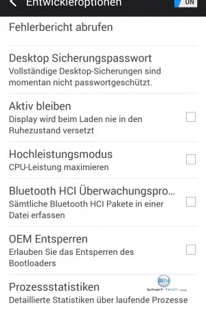 Entwickler Option 1- HTC One M9 - SmartTechNews