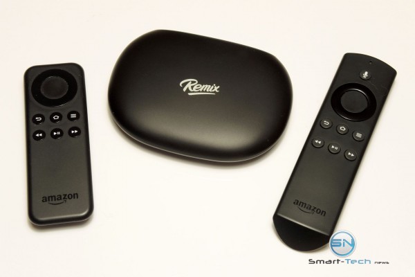 Amazon FireTV Fernbedienung am Remix Mini first Android PC - SmartTechNews