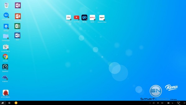Desktop Start - Remix Mini first Android PC - SmartTechNews