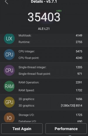 Benchmark AnTuTu Teil 3 - Huawei P8 Lite - SmartTechNews