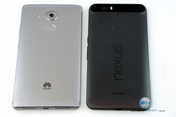 Backside HUA Mate 8 vs Nexus 6P - SmartTechNews