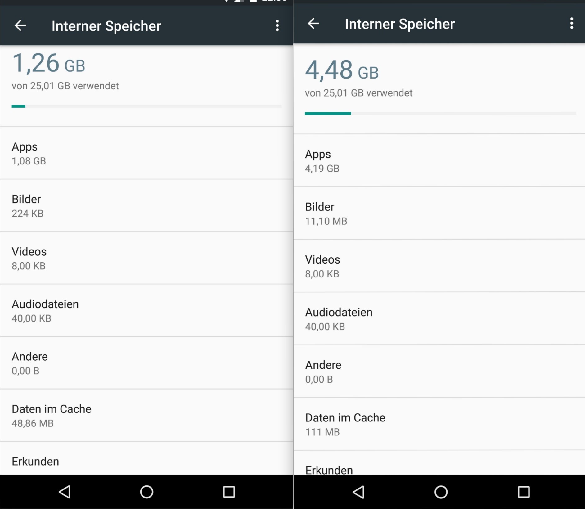 Speicher 85 Apps - HUA Nexus 6P - SmartTechNews