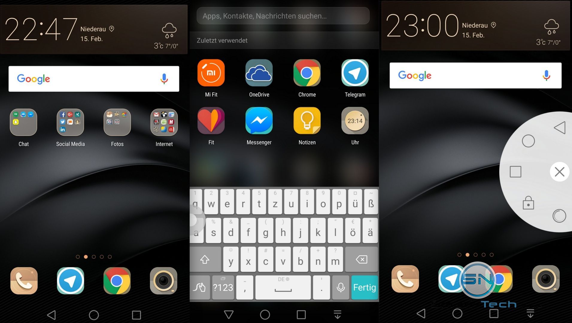 Homescreen und Apps - Huawei GX8 - SmartTechNews