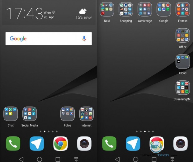 Homescreen Huawei P9 - SmartTechNews