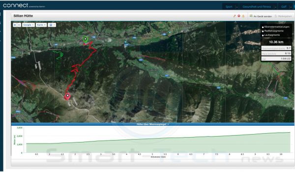 Tracking Check am Pc - Garmin fenix 3 HR Saphir - SmartTechNews