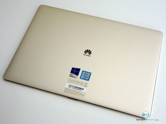 Huawei MateBook - SmartTechNews - MateBook Rückseite