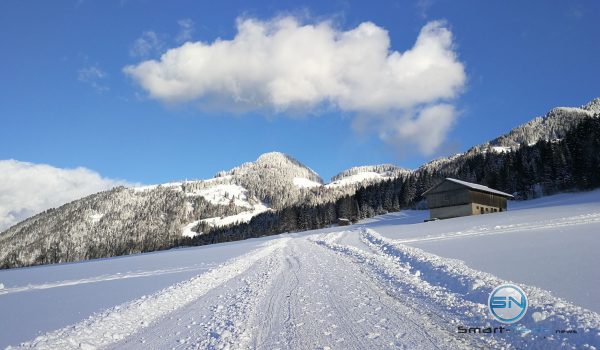 Schneeschuhwanderspur - Huawei Mate 9 - SmartTechNews