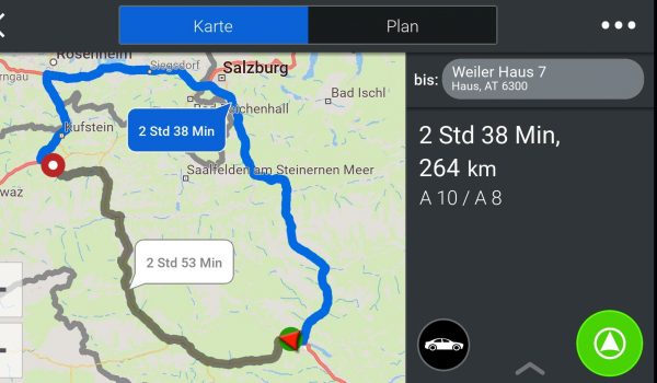Routen Info Strecken Auswahl - CoPilot - SmartTechNews