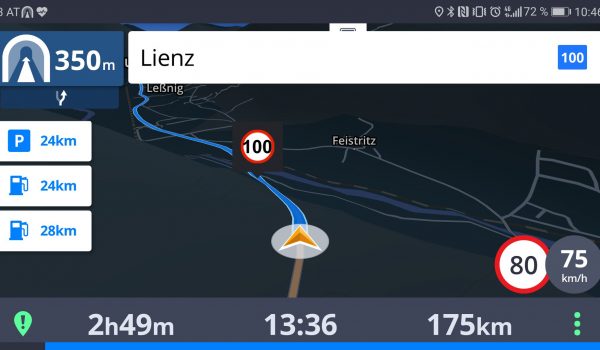 Tunnel und Nacht Navigation - Sygic Navi - SmartTechNews