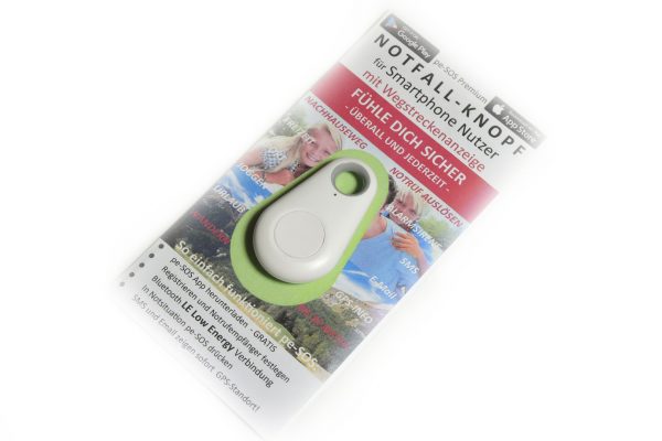 pe-sos Tracker Start Kit - Notfall Bluetooth GPS Sender