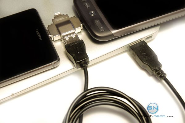 HTC Desire 2010 Umzug Huawei P9 2016 - Multi Reader - Apple Lightning - MicroUSB - USB C und USB A