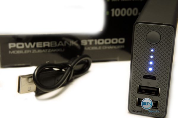 Ladekontrolle Intenso 10000mAh PowerBank - SmartTechNews