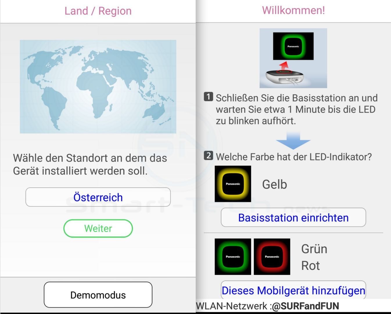 Länder Code AT - Panasonic SmartHome KX-HNC800 Full HD Kamera - SmartTechNews