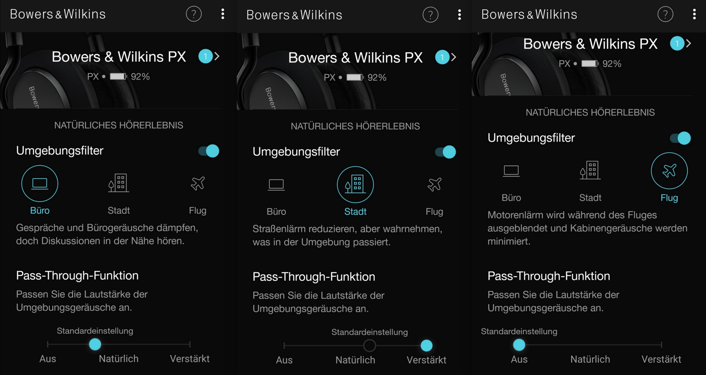Audioprofile - Bowers & Wilkins PX - ANC-Bluetooth-Kopfhörer